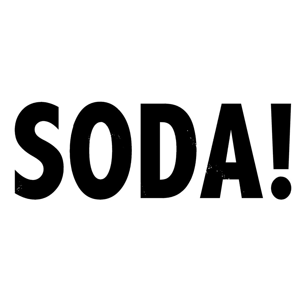 【一般販売】SODA! ロゴ T-shirt (ホワイト)