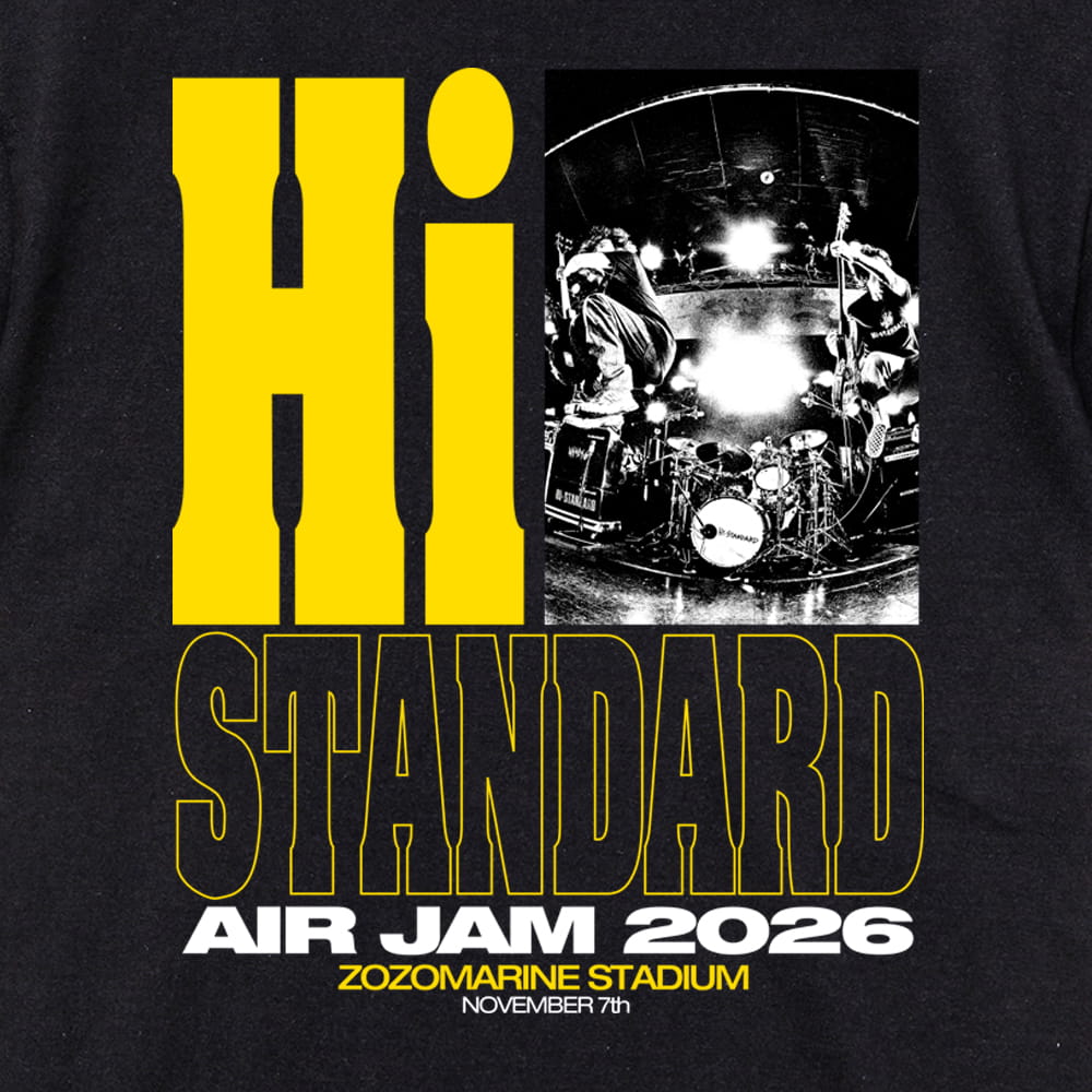 【一般販売】HS_YOYO TOME T-Shirt (ブラック)