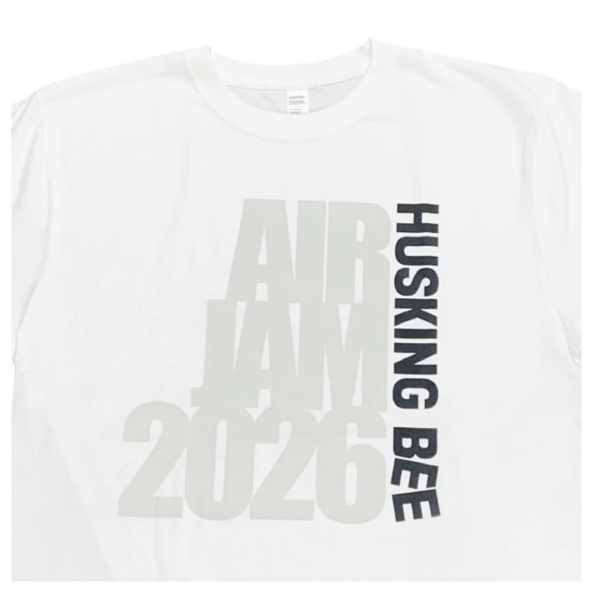 【一般販売】HUSKING BEE_Tシャツ (ホワイト)