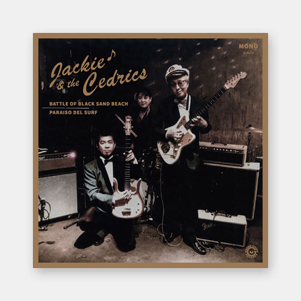【一般販売】JACKIE & THE CEDRICS ”Battle Of Black Sand Beach” 7-inch vinyl single