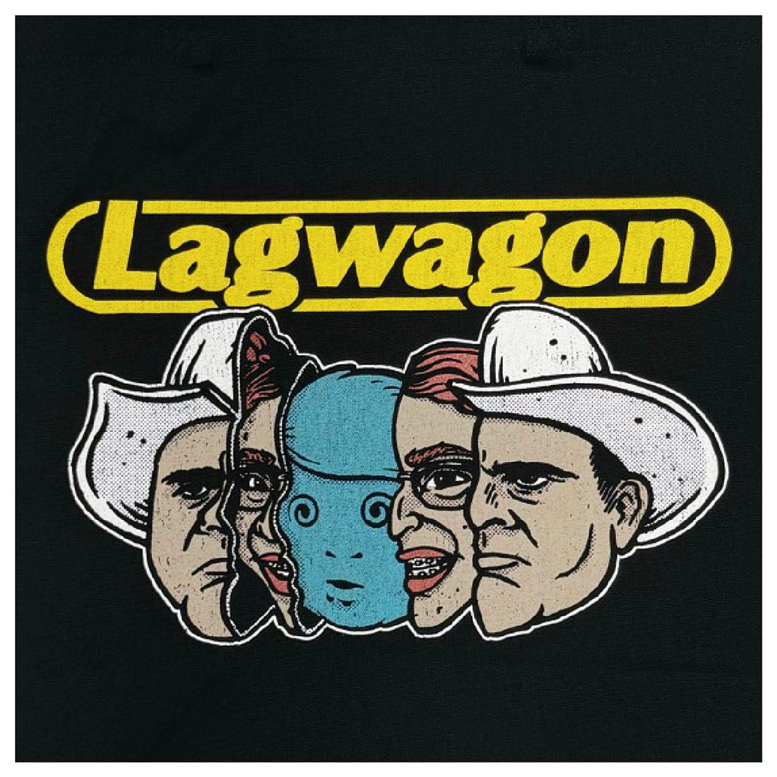 【一般販売】LAGWAGON_“Faces” tote bag
