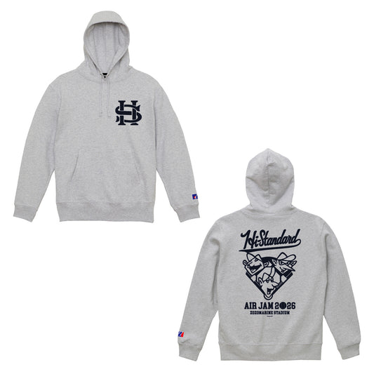 【一般販売】HS_Hongolian HOODIE (アッシュ)