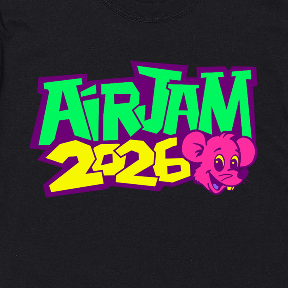 AIR JAM 2026 LOGO T-shirt (ブラック)