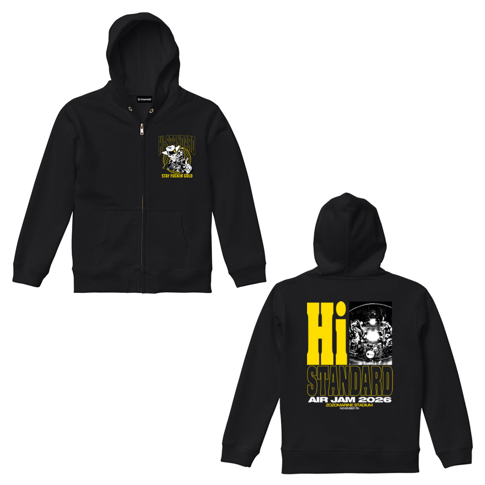 HS_YOYO TOME ZIP HOODIE (ブラック)
