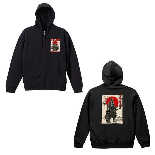 【一般販売】AJ_Mark de Salvo Zip Hoodie (ブラック)