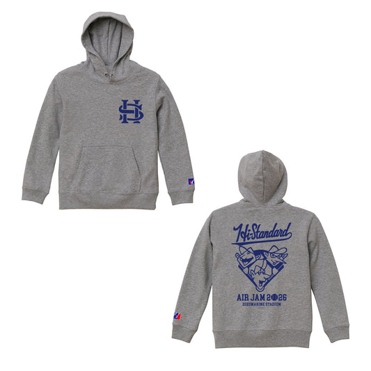【一般販売】HS_Hongolian KIDS HOODIE (グレー)