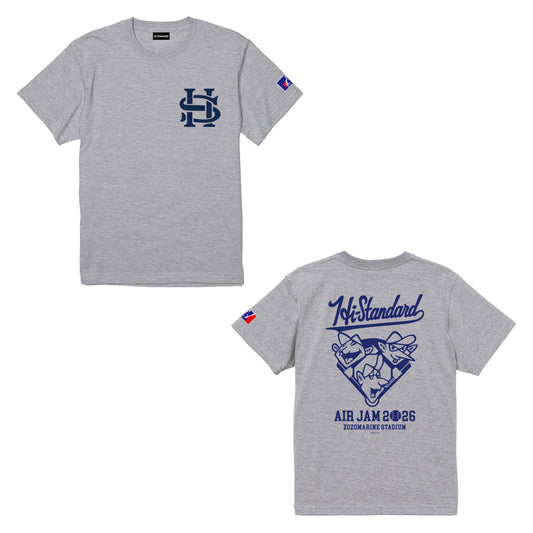 【一般販売】HS_Hongolian T-Shirt (アッシュ)