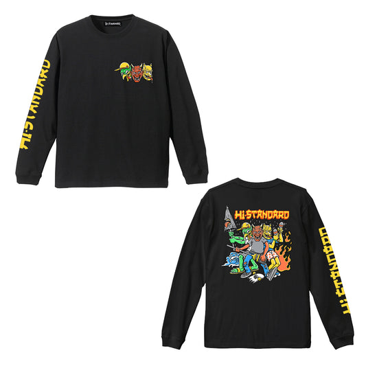【一般販売】HS_Dan Sites L/S T-Shirt (ブラック)