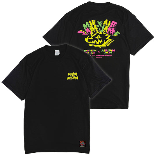 MWAM_AIR JAM 2026×MWAMロゴTシャツ (ブラック)