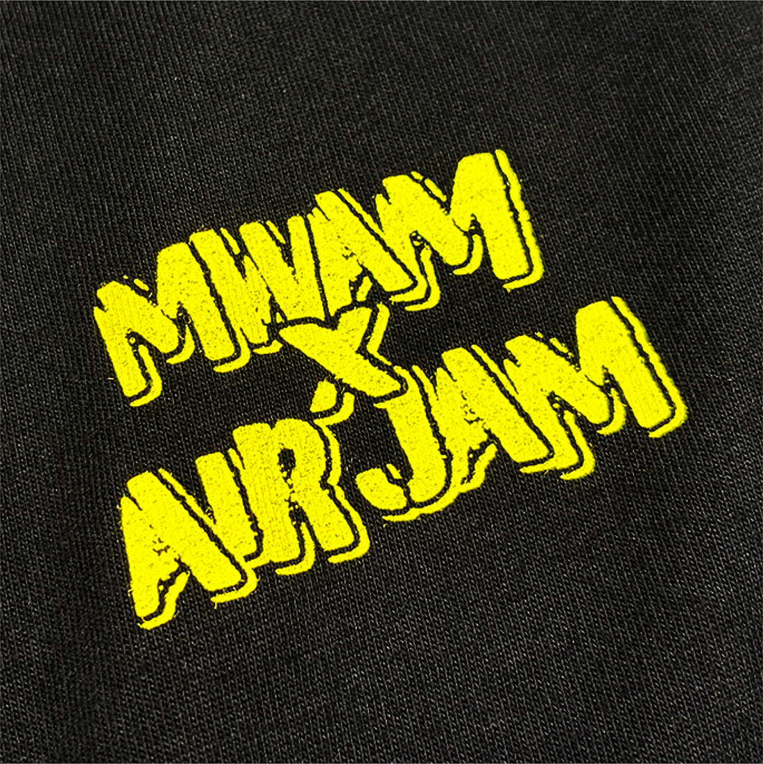 MWAM_AIR JAM 2026×MWAMロゴTシャツ (ブラック)