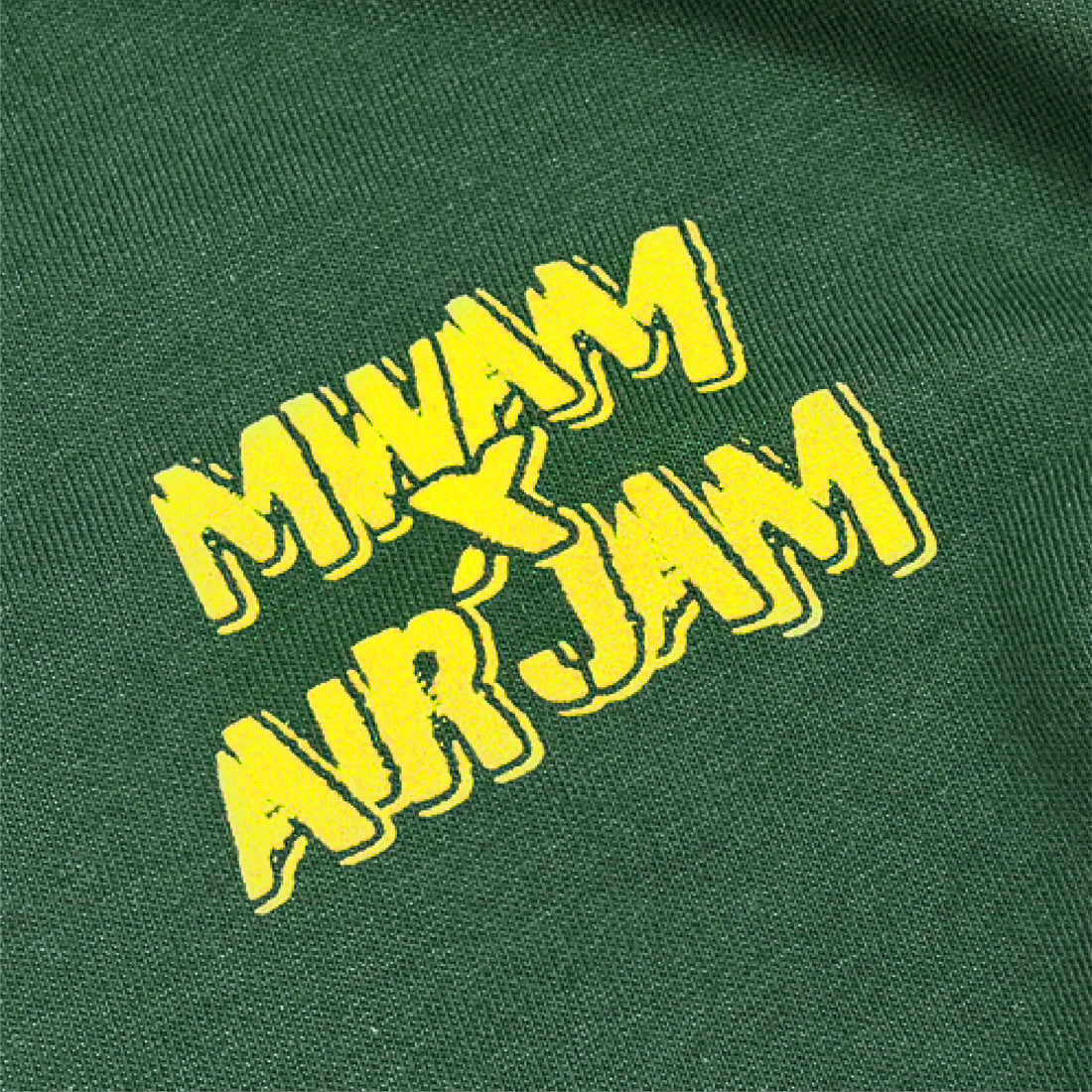 【一般販売】MWAM_AIR JAM 2026×MWAMロゴTシャツ (アイビーグリーン)
