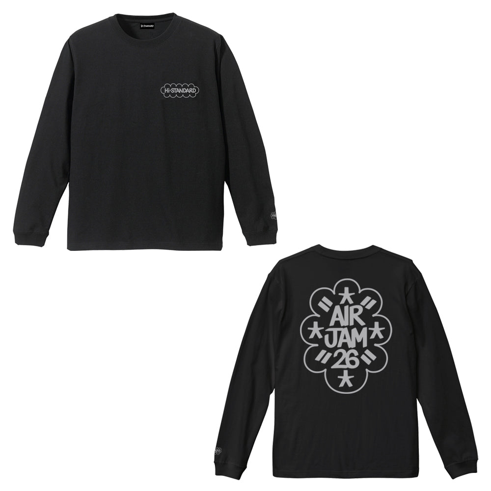 【一般販売】HS_HAZE L/S T-Shirt (ブラック)