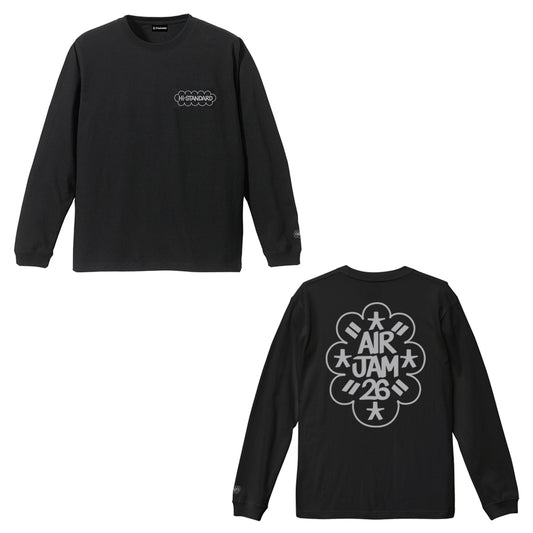 【一般販売】HS_HAZE L/S T-Shirt (ブラック)