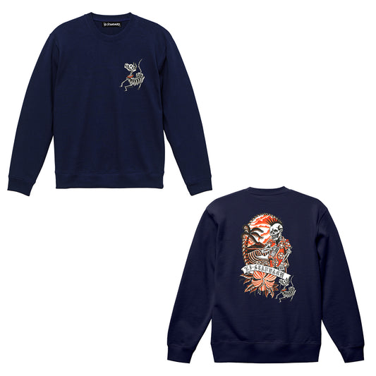 【一般販売】HS_Opie Ortiz CREW SWEAT (ネイビー)