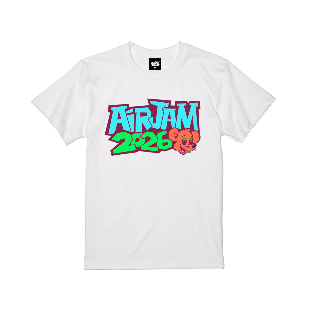 【一般販売】AIR JAM 2026 LOGO T-shirt (ホワイト)