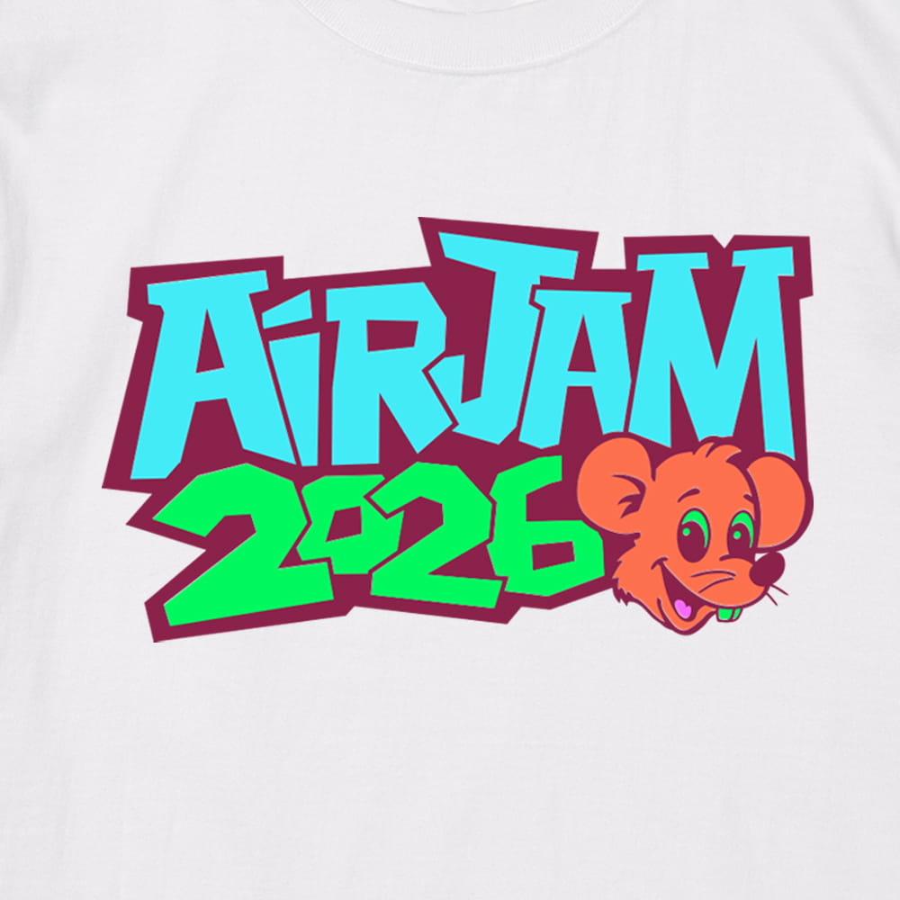 【一般販売】AIR JAM 2026 LOGO T-shirt (ホワイト)