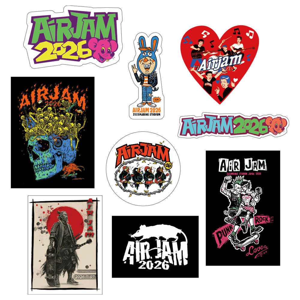 【一般販売】AJ_Sticker Set