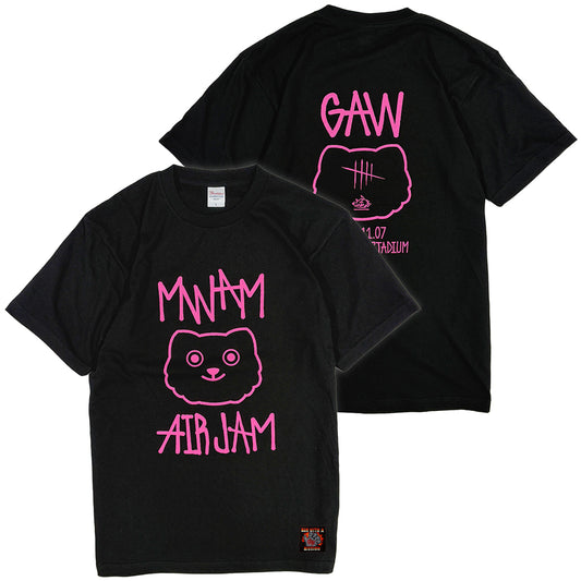 MWAM_AIR-ODAYAKA-JAM  Tシャツ (ブラック)