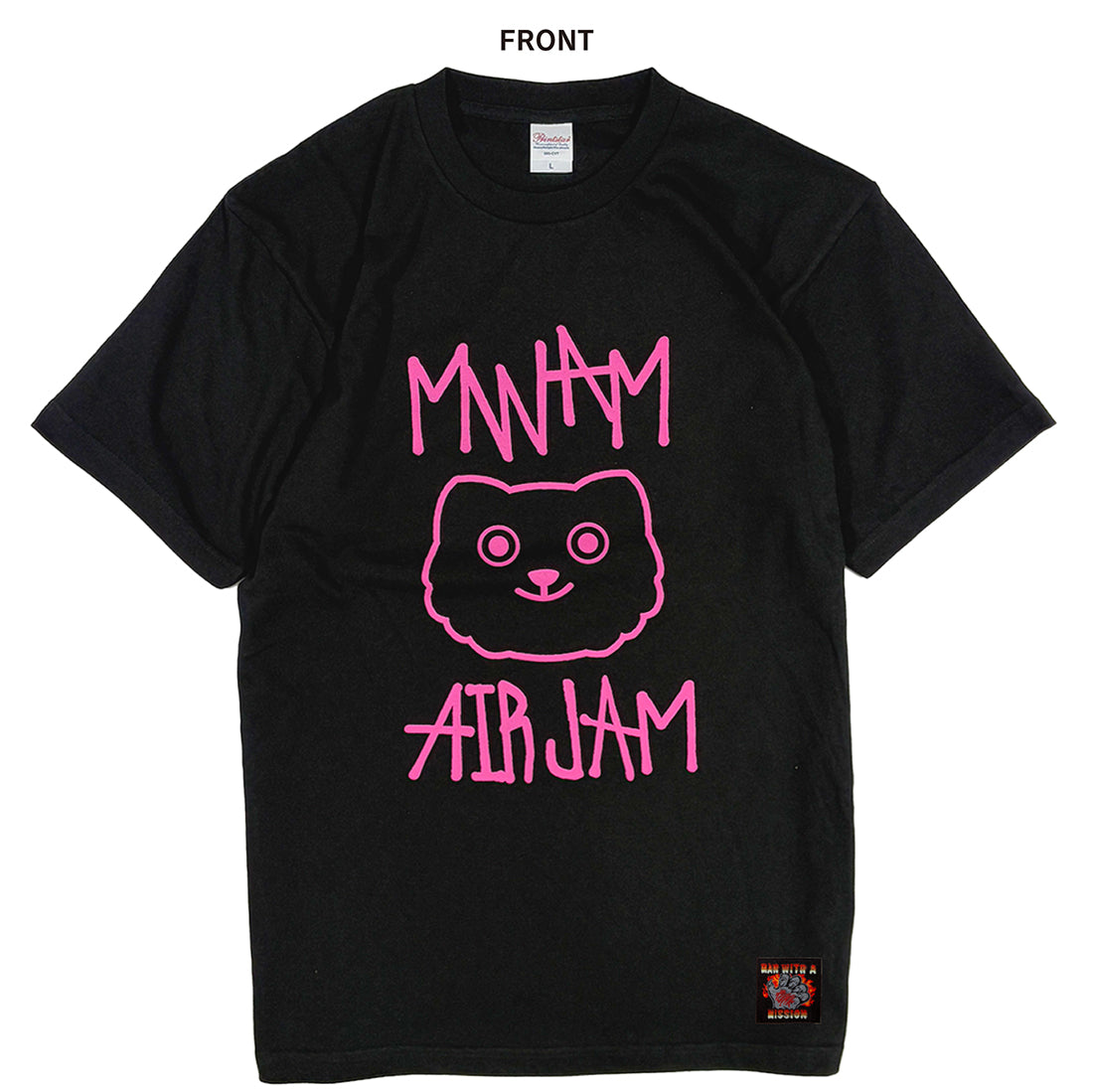 MWAM_AIR-ODAYAKA-JAM  Tシャツ (ブラック)