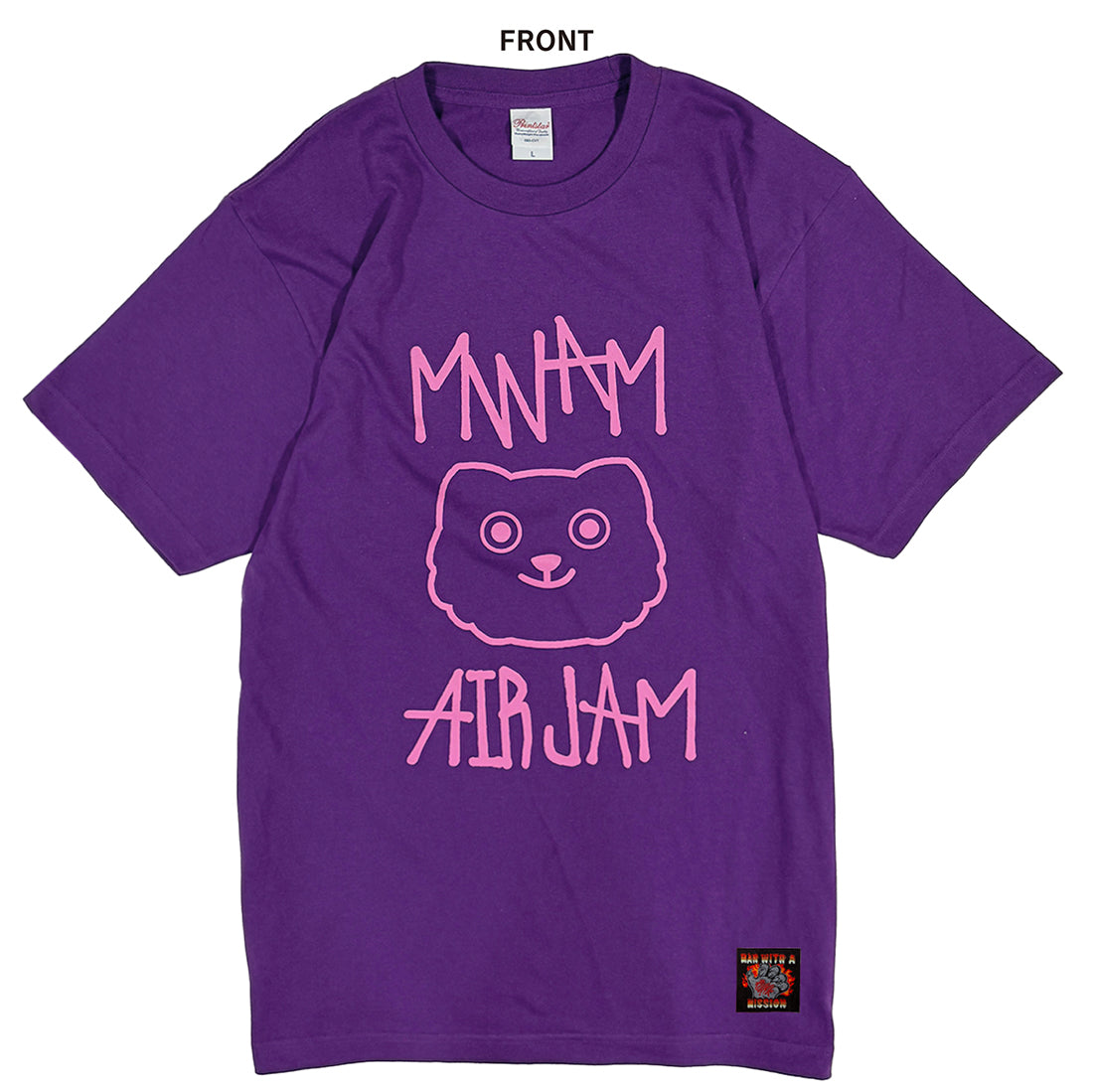 MWAM_AIR-ODAYAKA-JAM  Tシャツ (パープル)