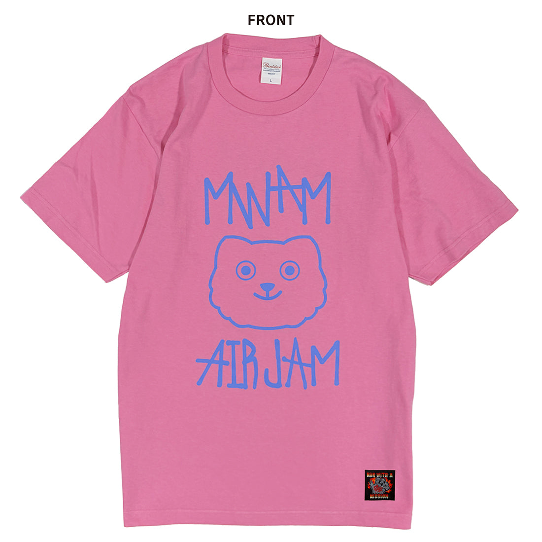 MWAM_AIR-ODAYAKA-JAM  Tシャツ (ピンク)
