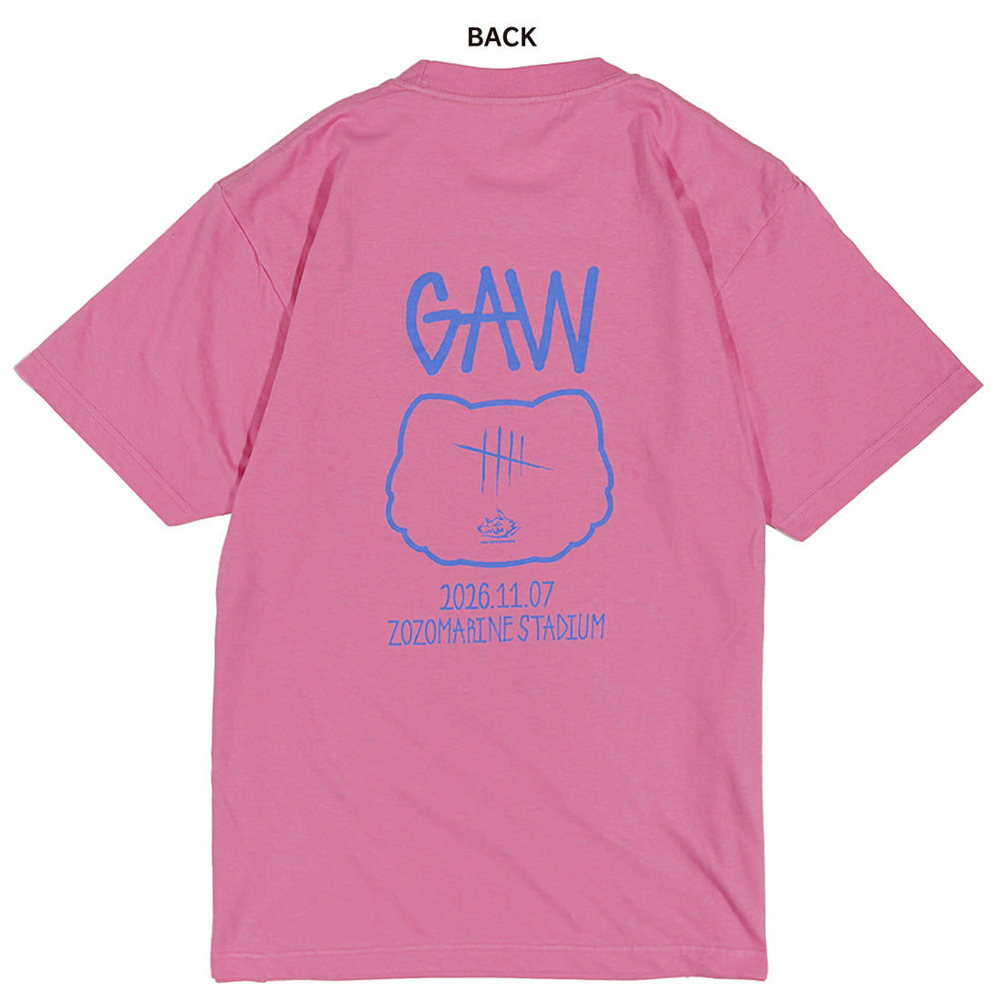 MWAM_AIR-ODAYAKA-JAM  Tシャツ (ピンク)