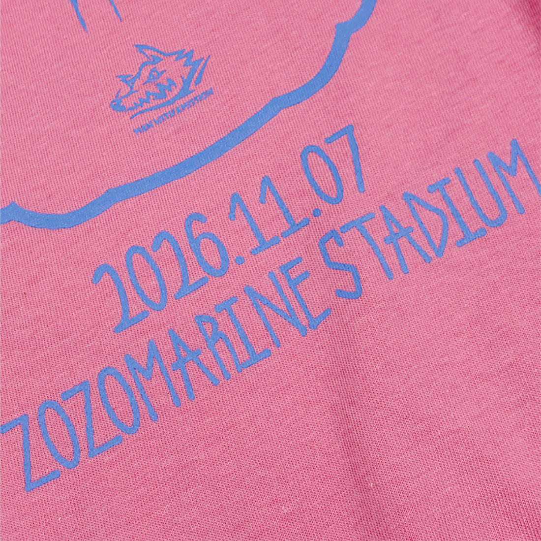MWAM_AIR-ODAYAKA-JAM  Tシャツ (ピンク)