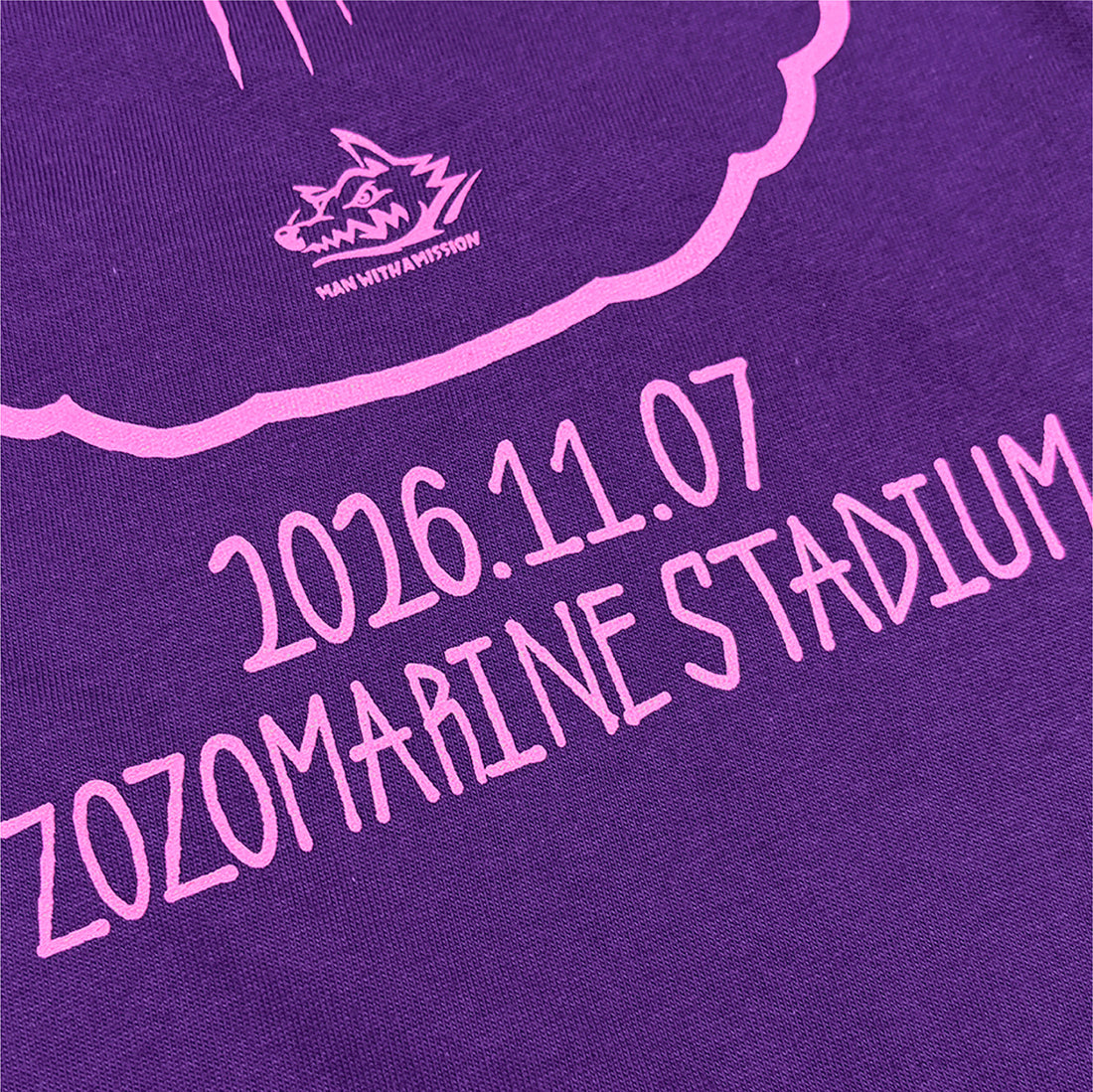 MWAM_AIR-ODAYAKA-JAM  Tシャツ (パープル)