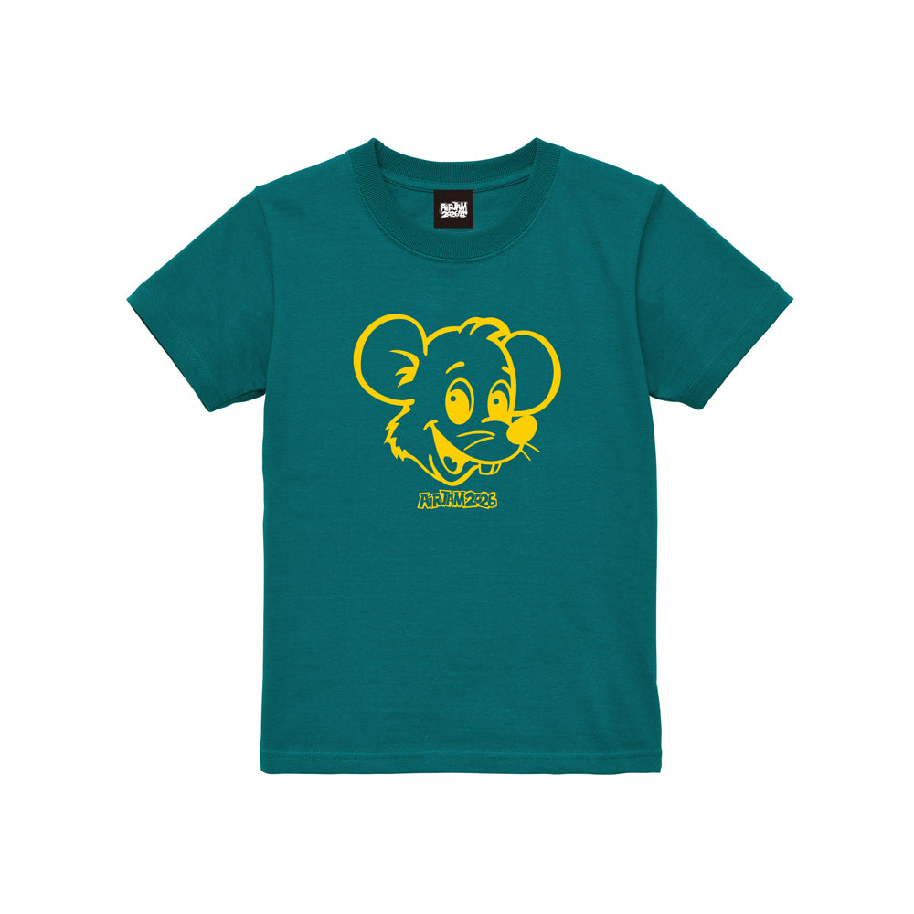 【一般販売】AJ_PUNKYY Kids T-shirt (グリーン)