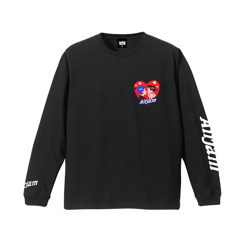 AJ_Sukeboshinchang L/S T-Shirt (ブラック)