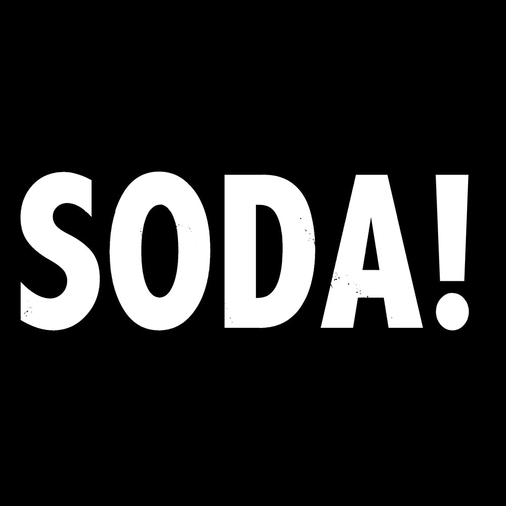 【一般販売】SODA! ロゴ T-shirt (ブラック)