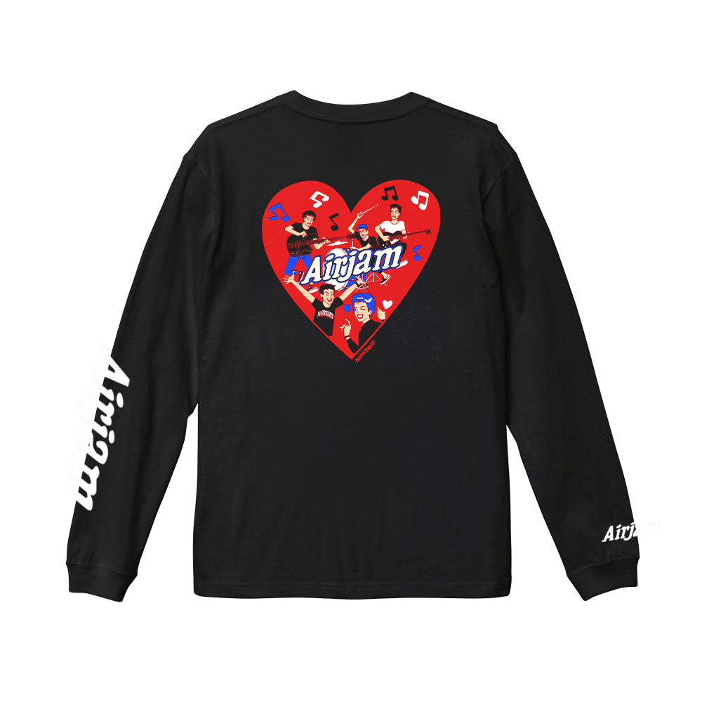 AJ_Sukeboshinchang L/S T-Shirt (ブラック)