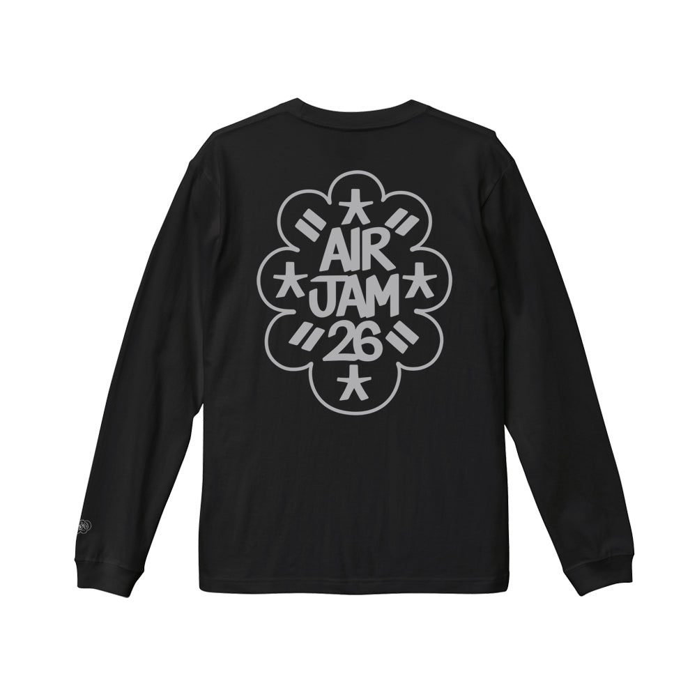 【一般販売】HS_HAZE L/S T-Shirt (ブラック)