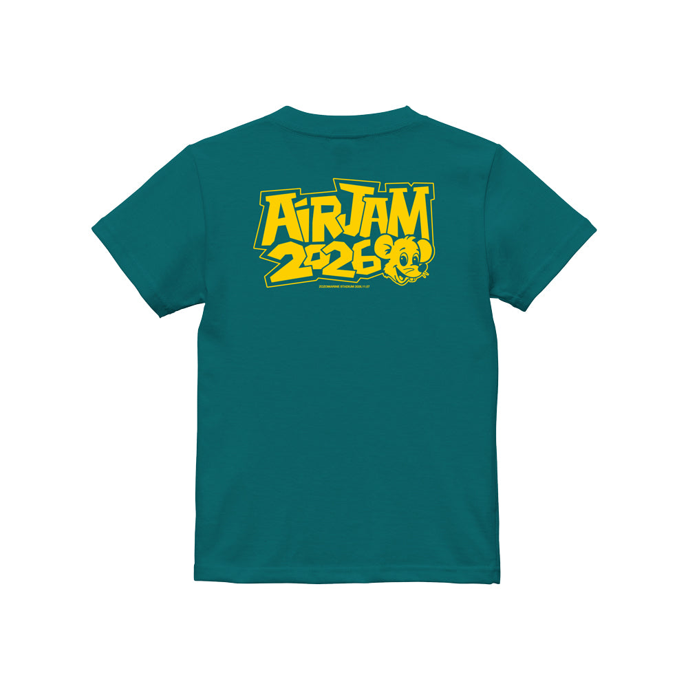 【一般販売】AJ_PUNKYY Kids T-shirt (グリーン)