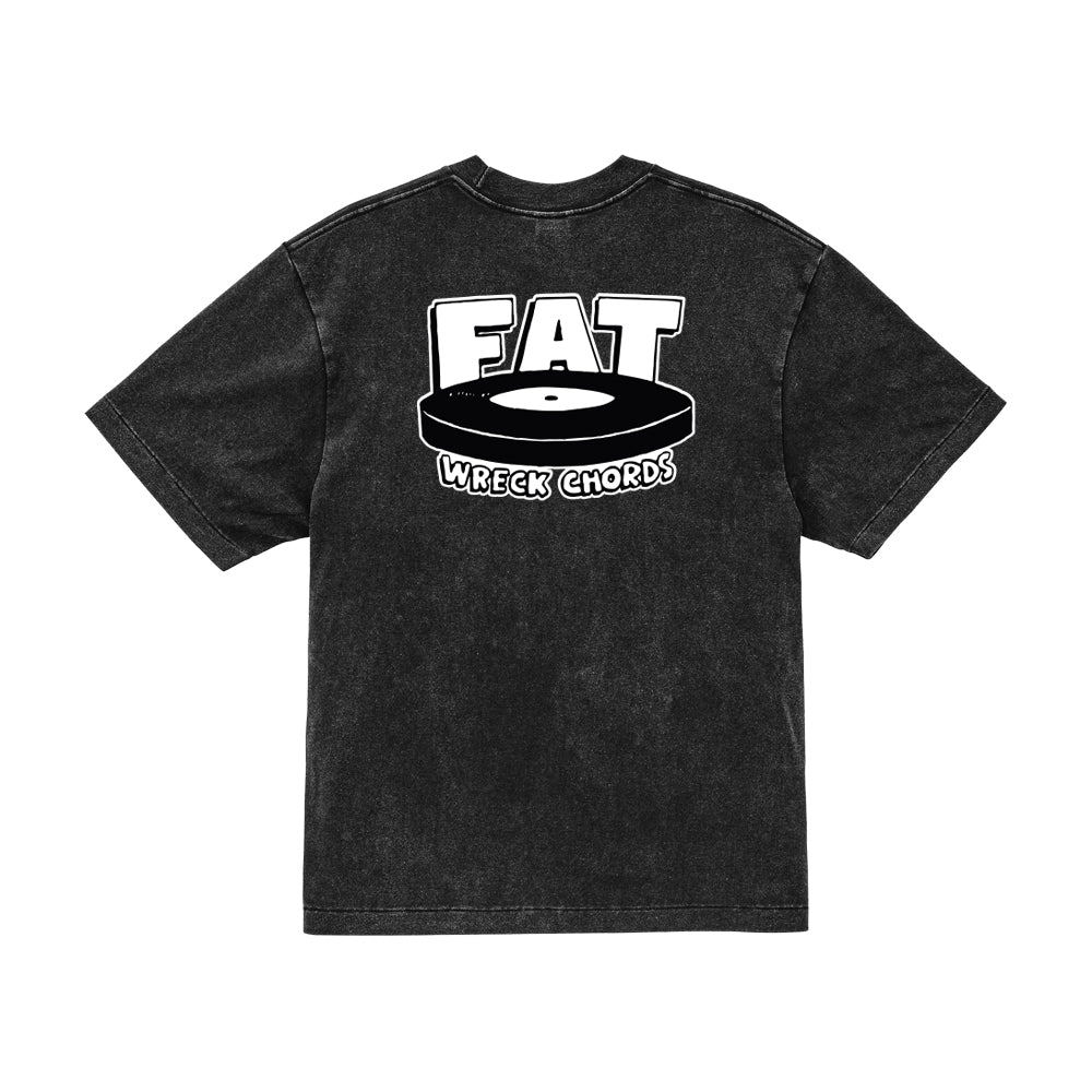 【一般販売】HS_CHRIS FAT T-Shirt (フェードブラック)