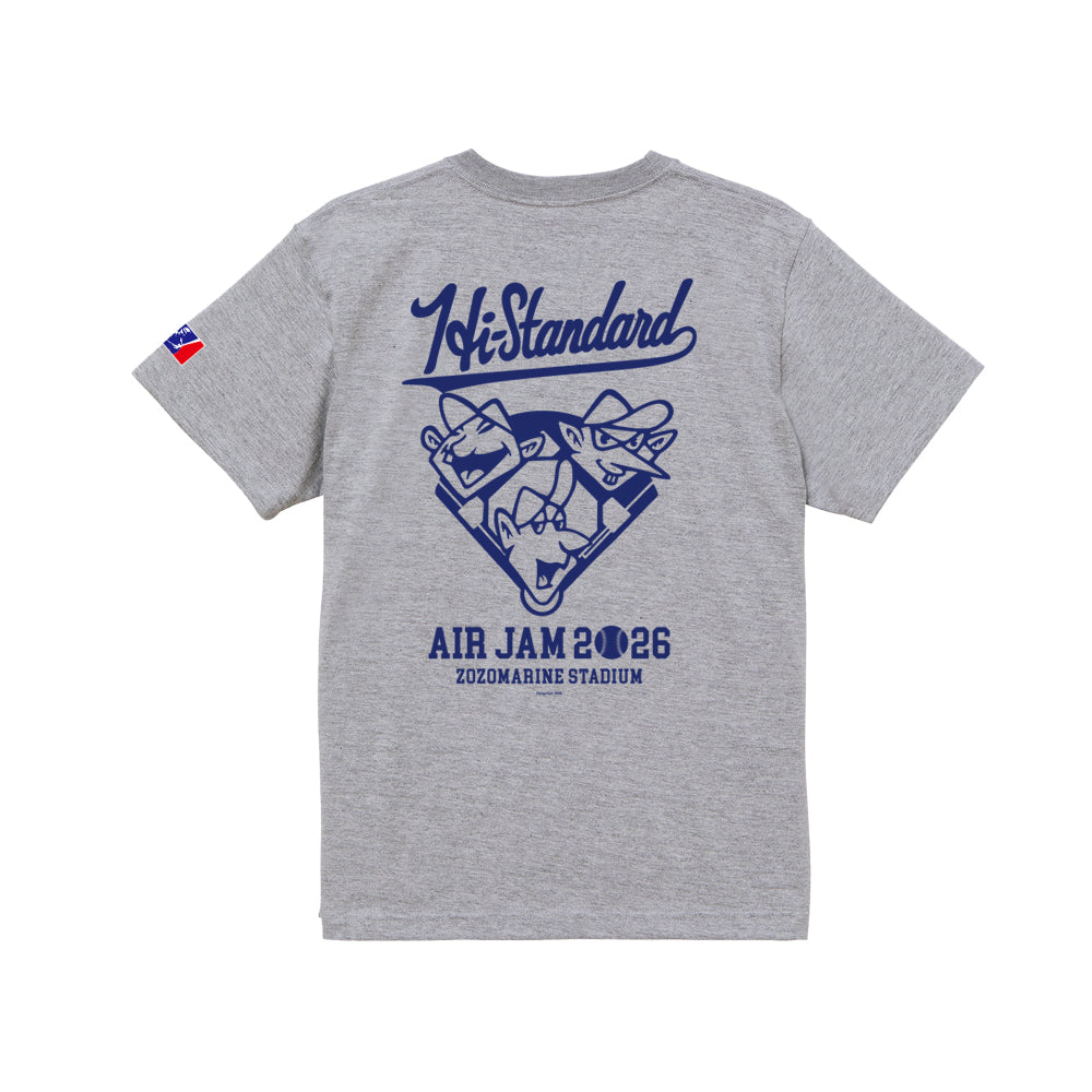 【一般販売】HS_Hongolian T-Shirt (アッシュ)
