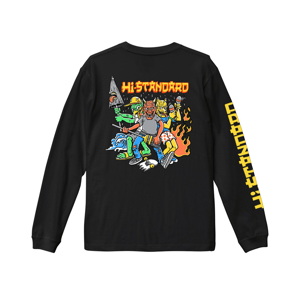【一般販売】HS_Dan Sites L/S T-Shirt (ブラック)