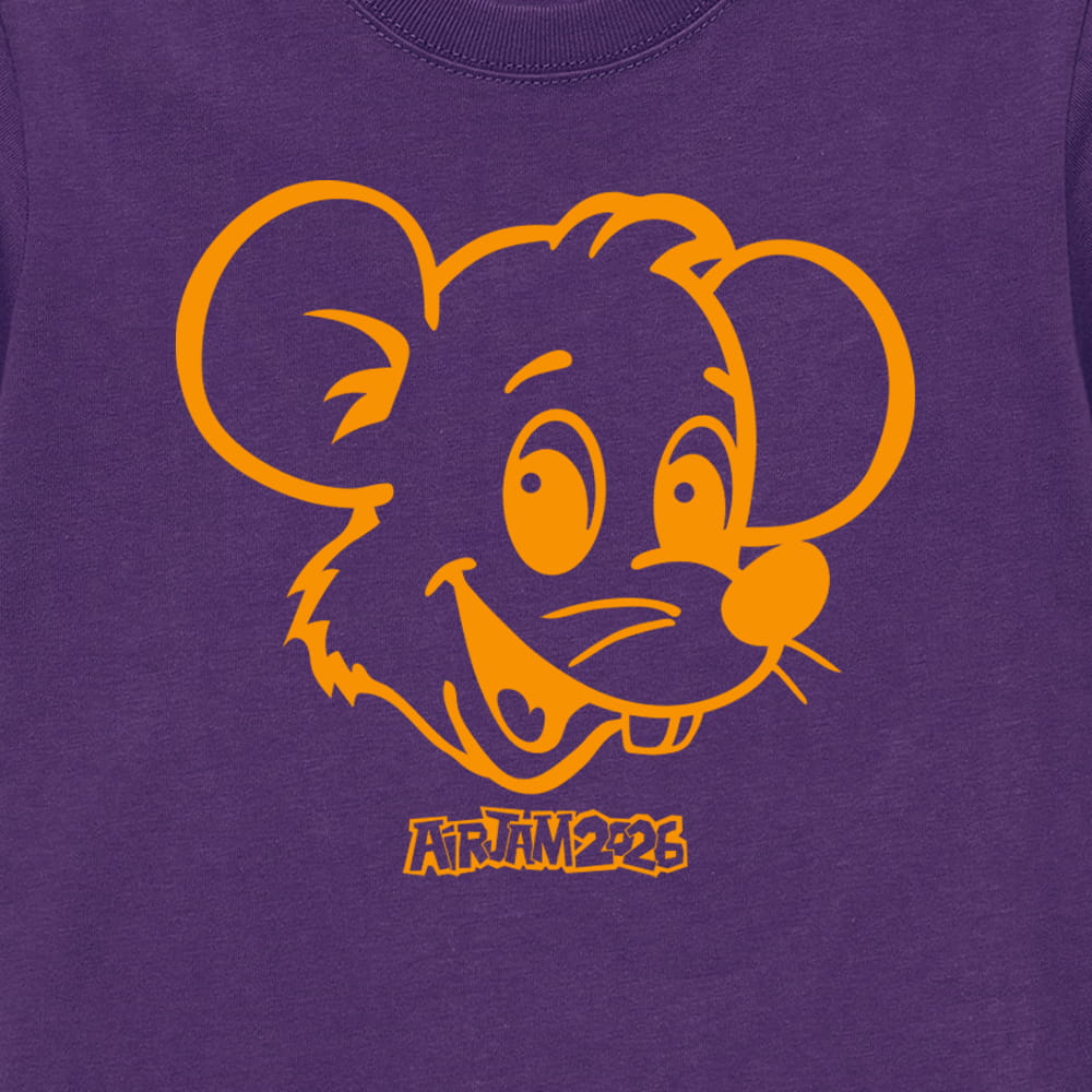 【一般販売】AJ_PUNKYY Kids T-shirt (パープル)
