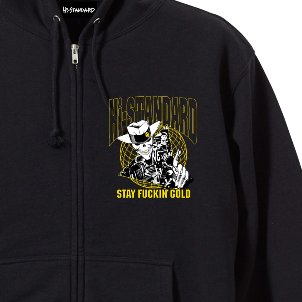HS_YOYO TOME ZIP HOODIE (ブラック)