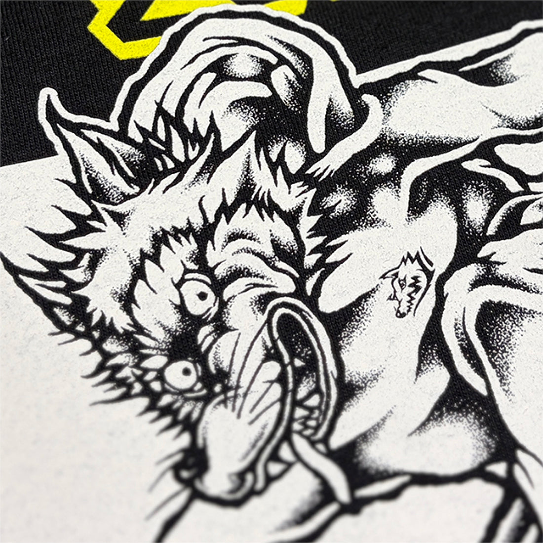 MWAM_Rats&Wolf Tシャツ (ブラック)