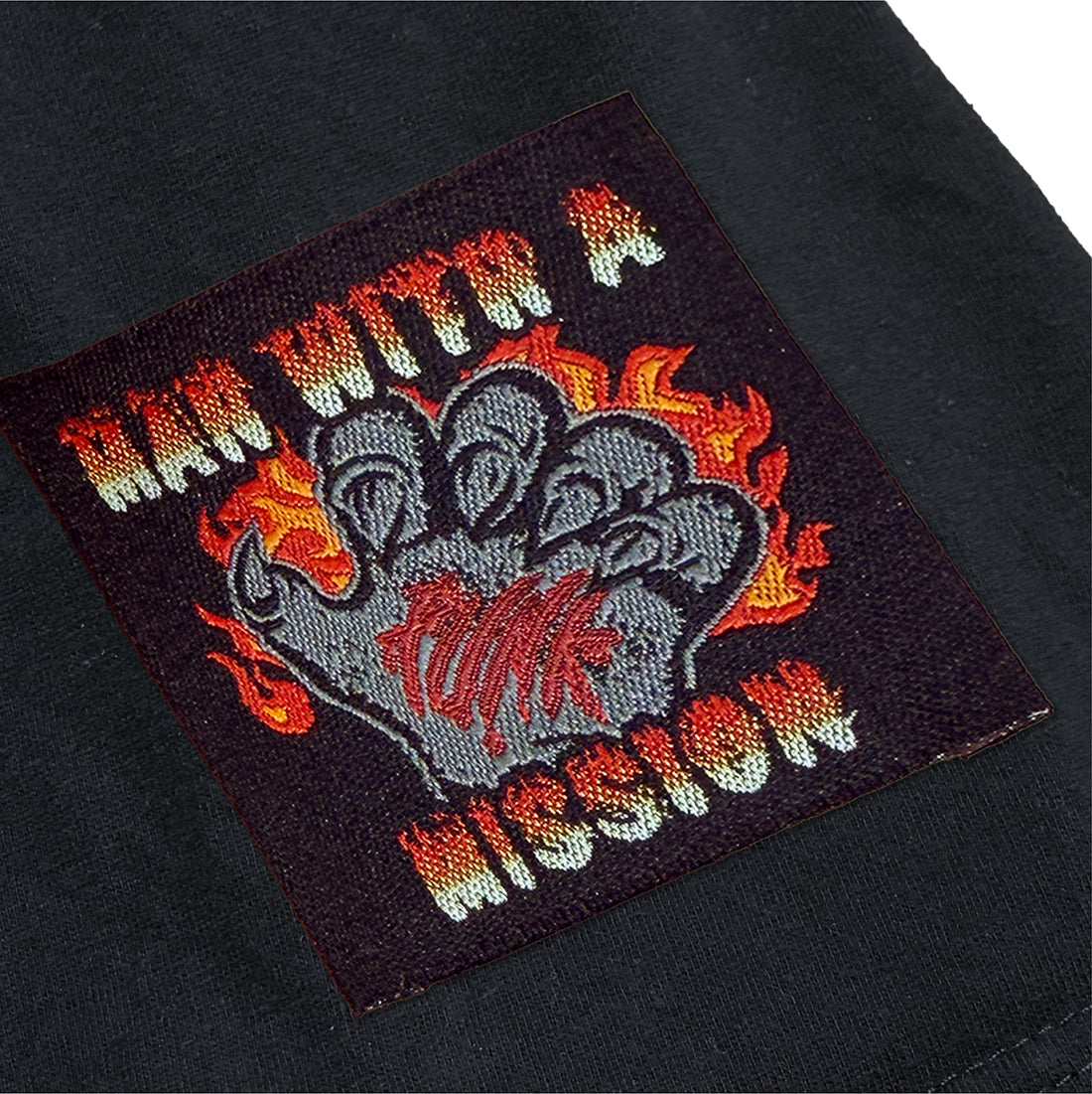 MWAM_Rats&Wolf Tシャツ (ブラック)