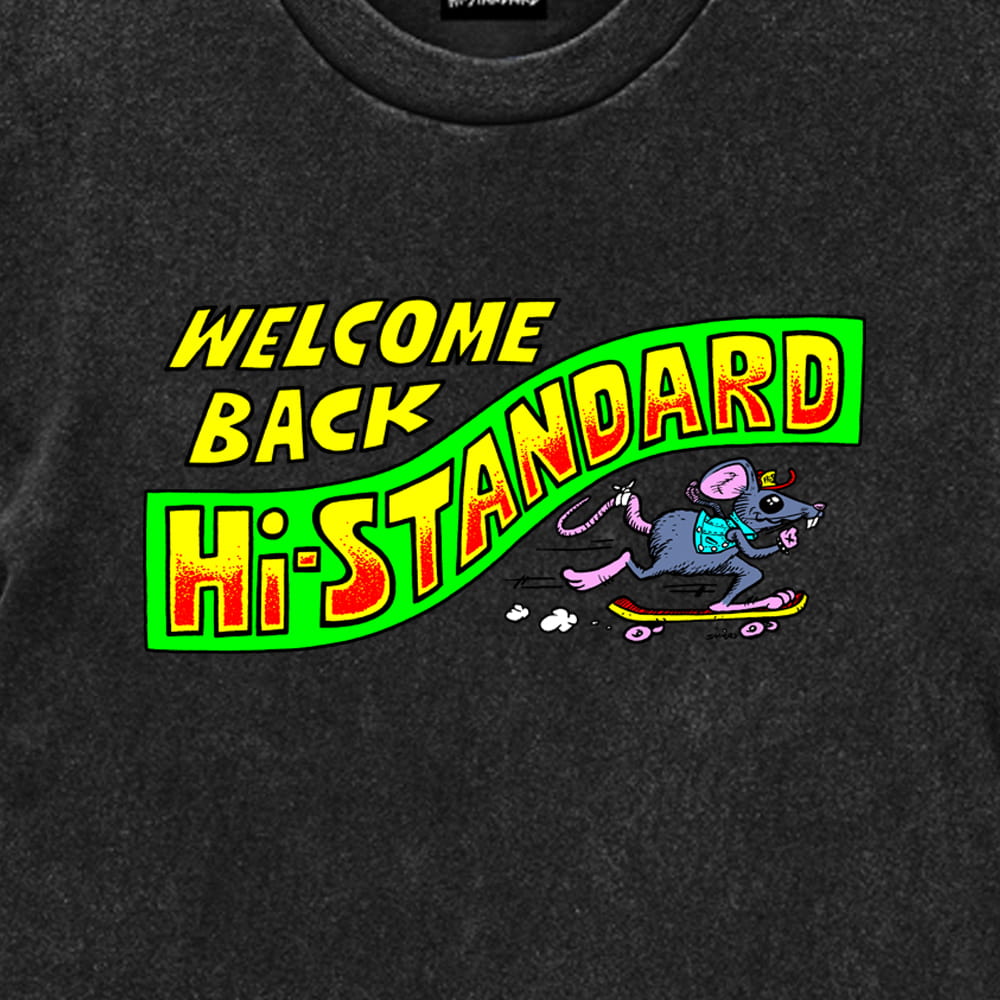【一般販売】HS_CHRIS FAT T-Shirt (フェードブラック)