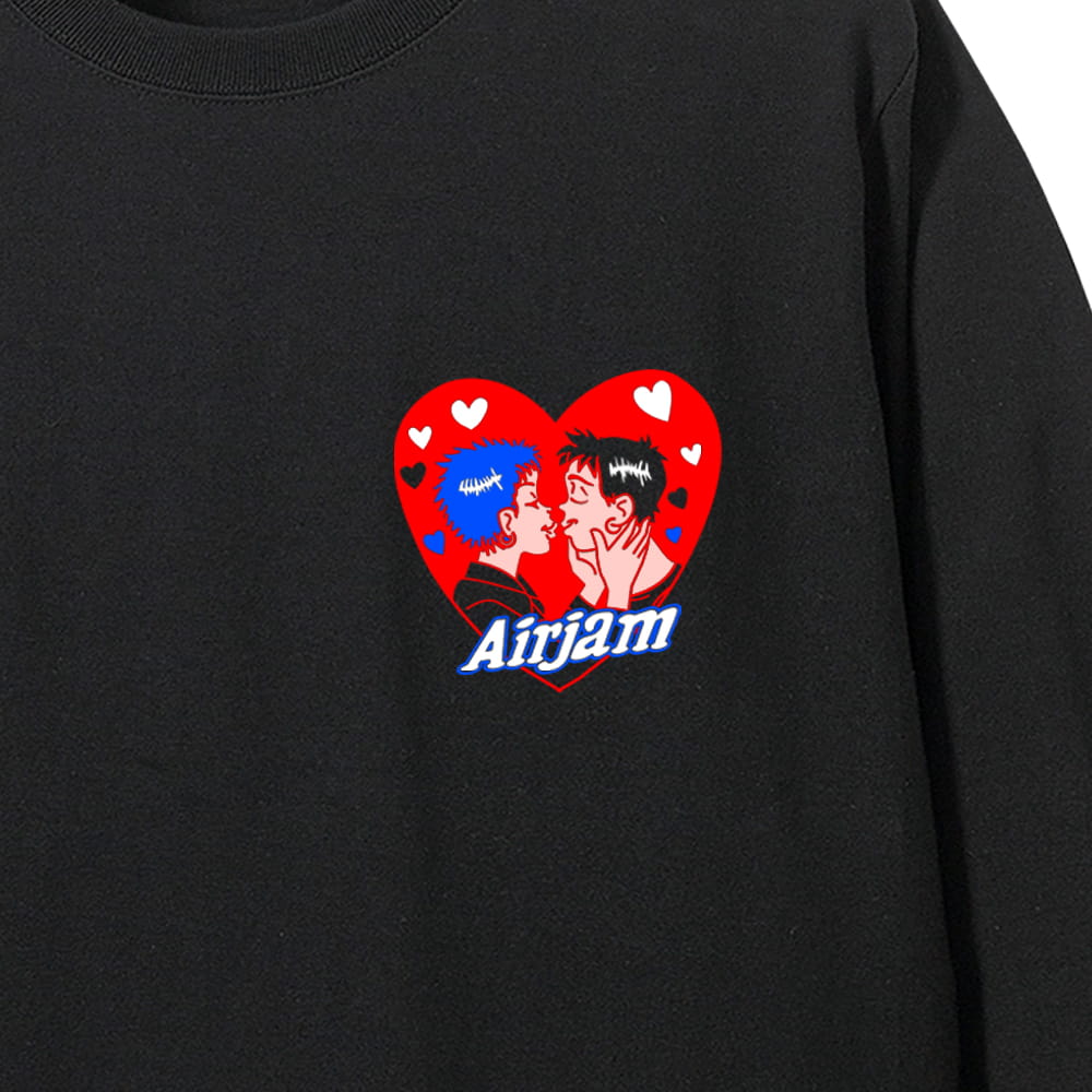 AJ_Sukeboshinchang L/S T-Shirt (ブラック)
