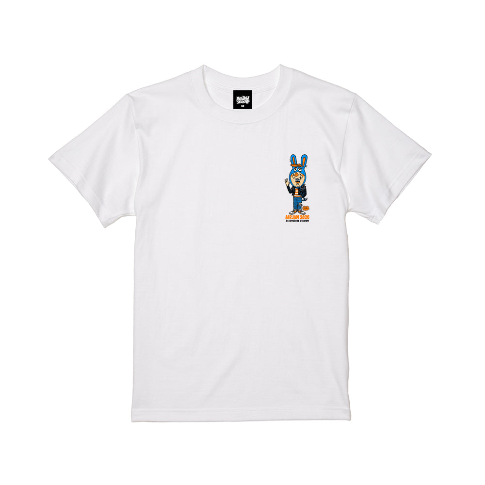 【一般販売】AJ_TM paint T-shirt (ホワイト)