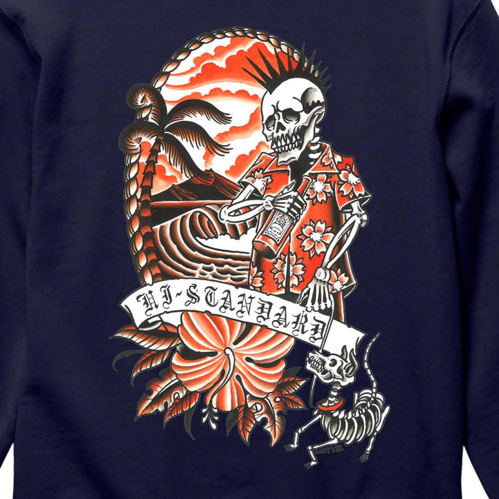 【一般販売】HS_Opie Ortiz CREW SWEAT (ネイビー)