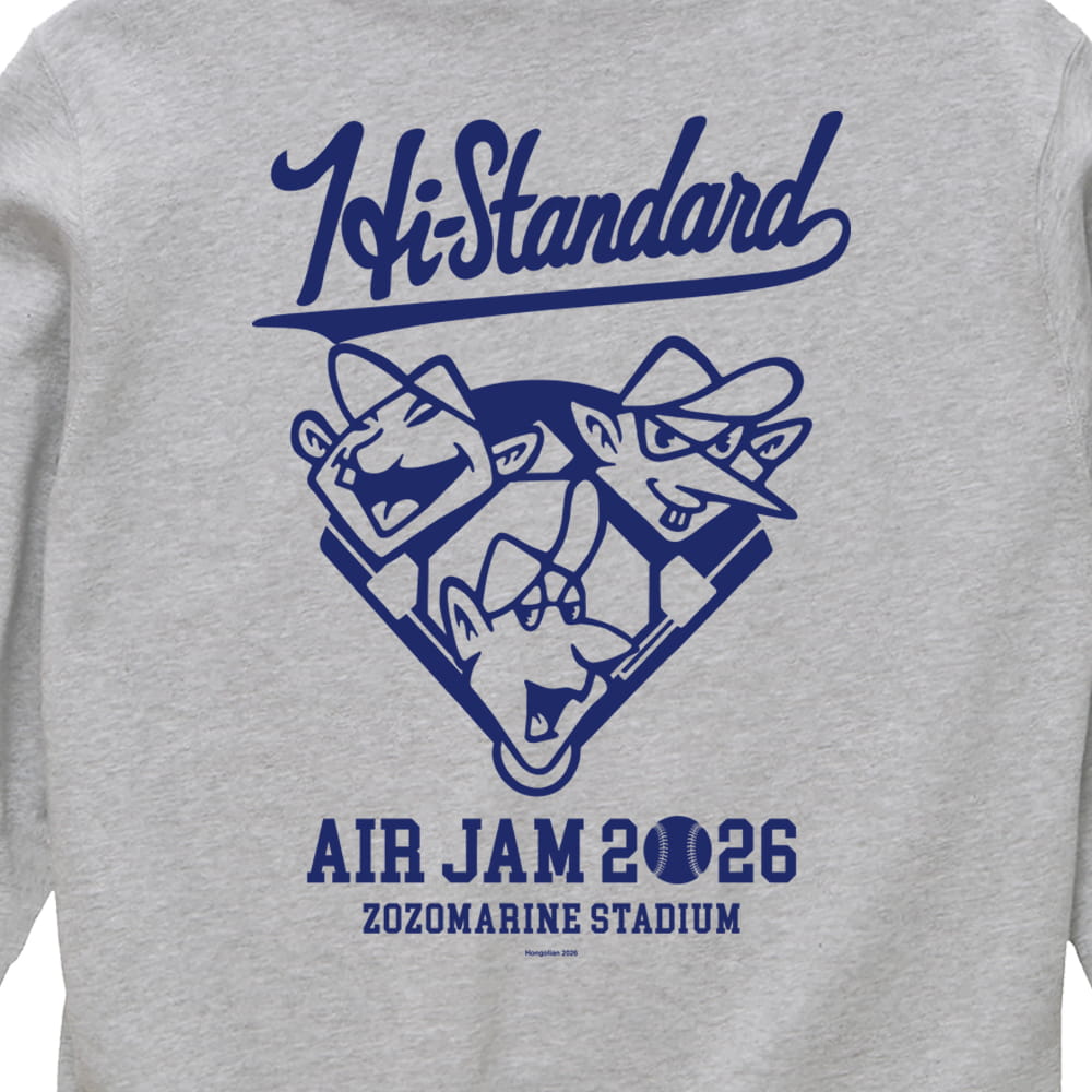HS_Hongolian HOODIE (アッシュ)