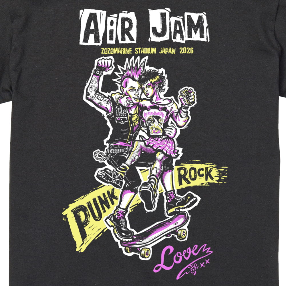 【一般販売】AJ_The Mad Twins T-shirt (スミ)