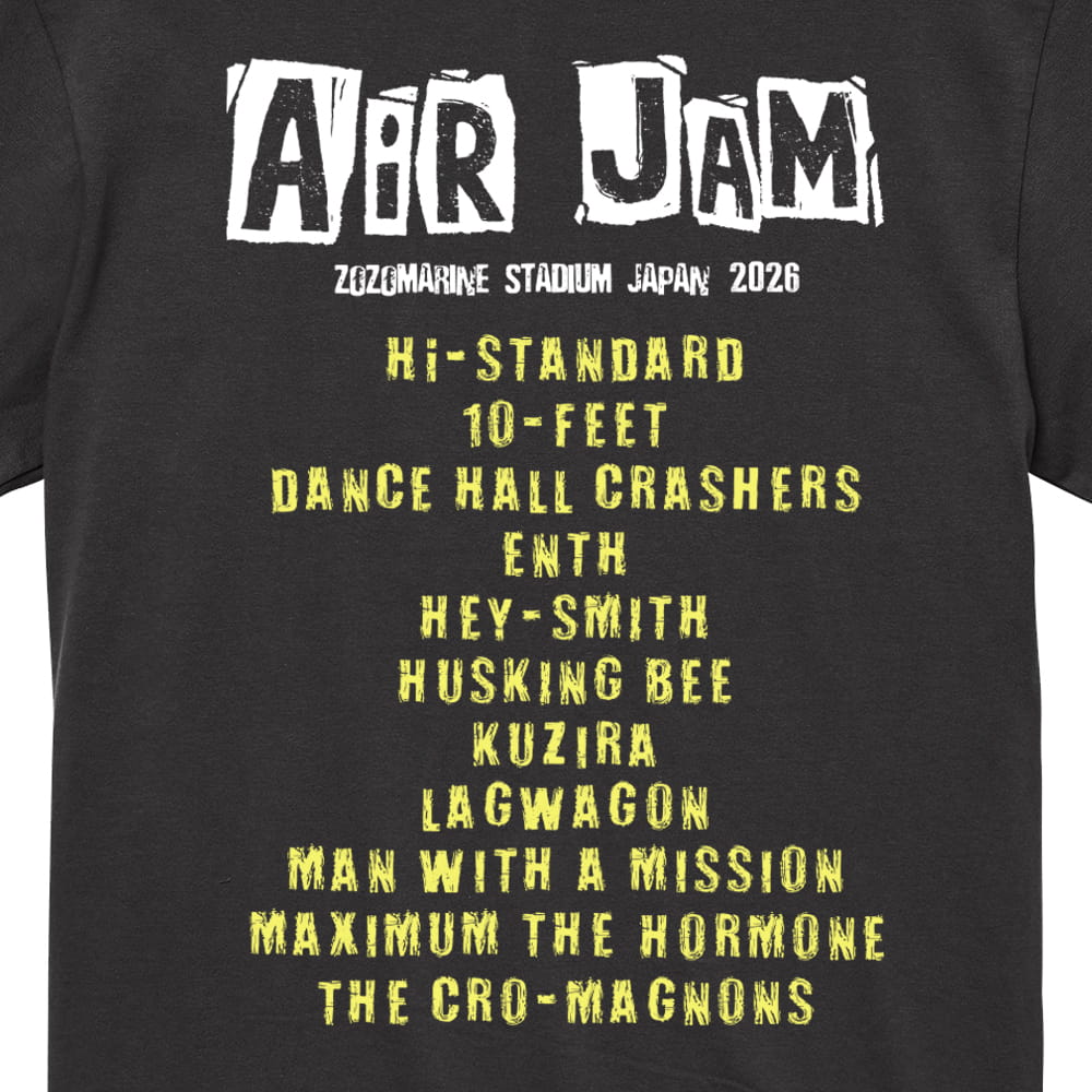 【一般販売】AJ_The Mad Twins T-shirt (スミ)