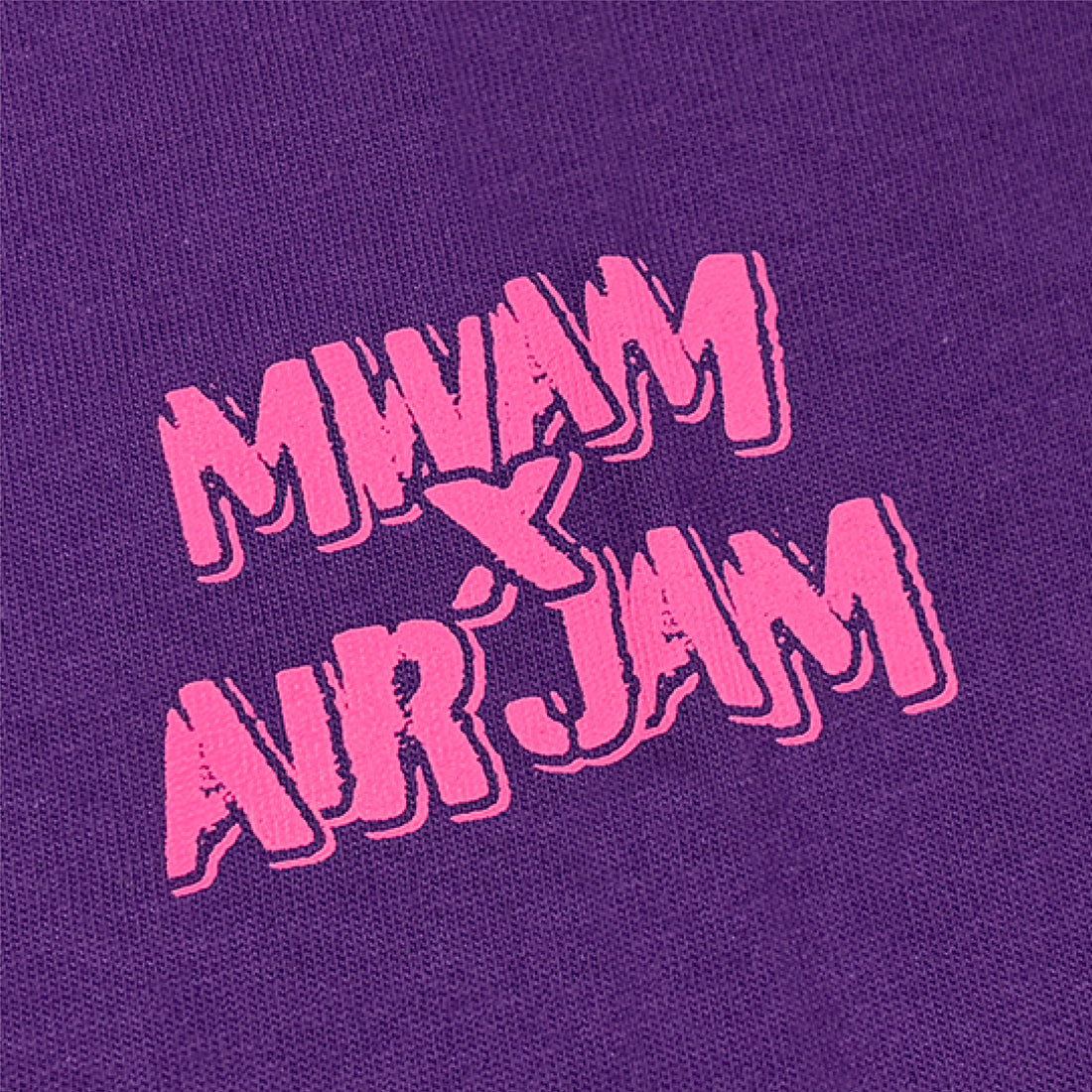 MWAM_AIR JAM2026×MWAM KidsロゴTシャツ (パープル)