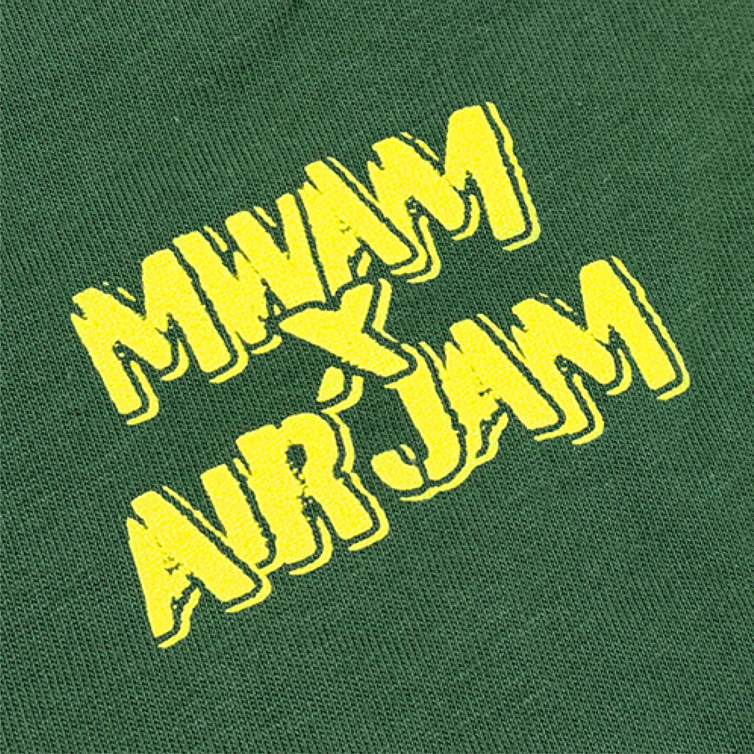 【一般販売】MWAM_AIR JAM2026×MWAM KidsロゴTシャツ (アイビーグリーン)